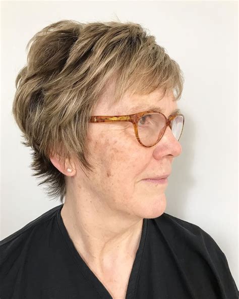 21 Most Flattering Pixie Cuts for Older Ladies with Glasses
