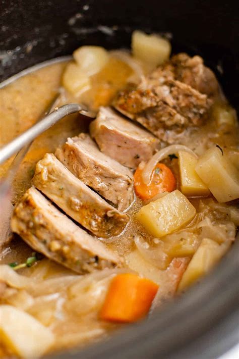 how long to cook a pork tenderloin in the crockpot