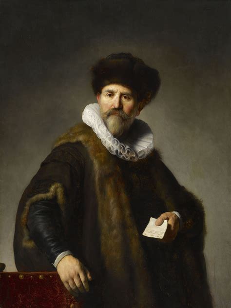 Rembrandt Harmensz. van Rijn (1606–1669), Portrait of Nicolaes Ruts ...