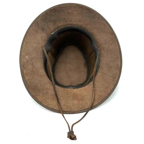 Handmade Genuine Leather Western Cowboy Hat - Clint Eastwood style - n ...