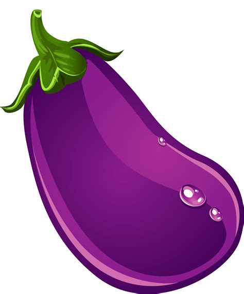 Purple Vector Eggplant, Nature, Healthy, Digital, Colorful PNG