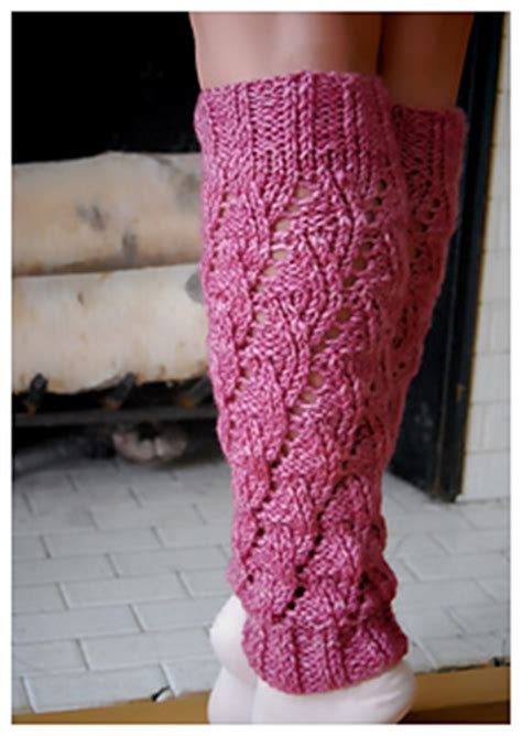 Ravelry: Knit Ballet Leg Warmers pattern by Dario Natarelli