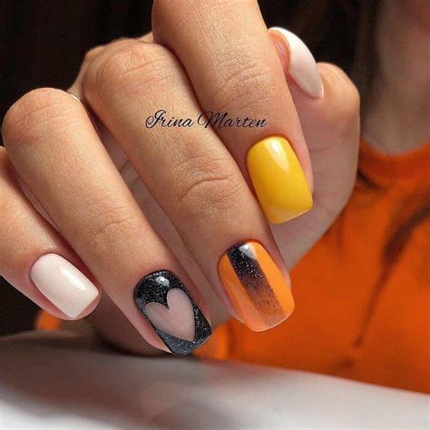 Wielokolorowe paznokcie: piękne wariacje kombinacje kolorów w manicure ...