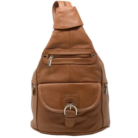 Women's Leather Sling Backpack | Paul Smith