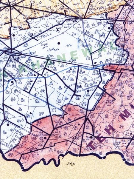 Khanewal Tehsil Detail Map – Paki Mag