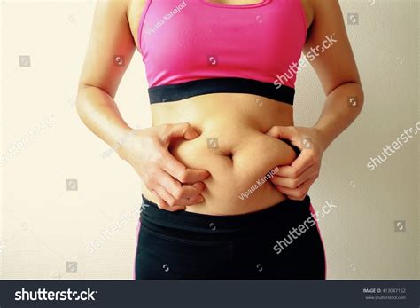Women Belly Fat Stock Photo 413087152 | Shutterstock