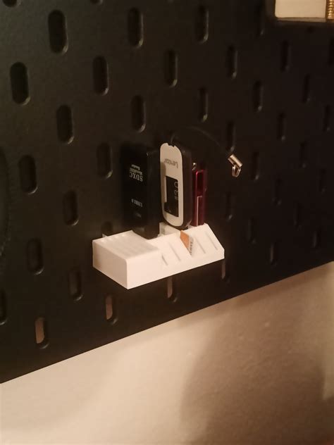 usb micro sd holder  ikea skadis skadis  tobymcquack
