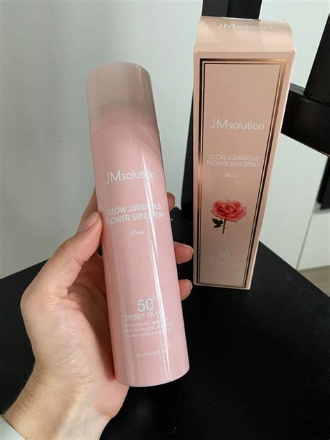 Обновляем SPF на макияж. JMsolution Glow Luminous Flower Sun Spray ...