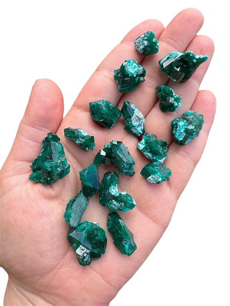 Dioptase Healing Crystals, Stones & Jewelry | New Moon Beginnings