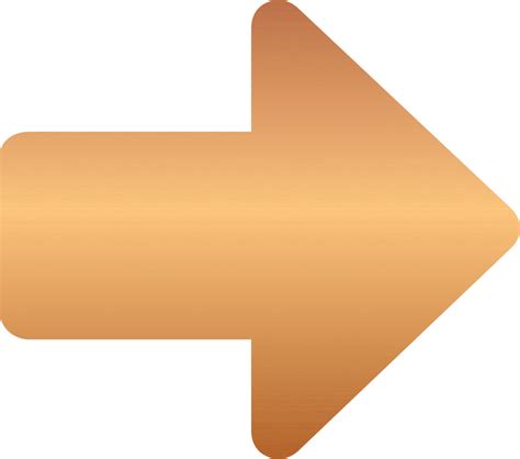 bronze  arrow icon  png