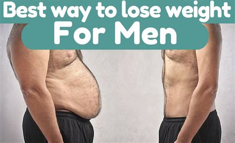 tips      lose weight  men