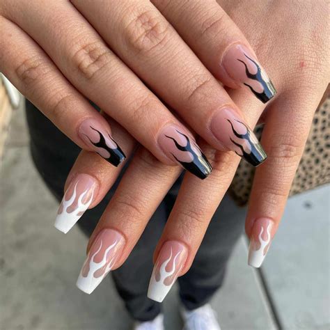 black  white nail design ideas   black  white nail ideas