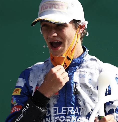 Lando Norris celebrates his first podium in F1 : r/formula1