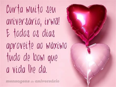Mensagem De Aniversário Curta Para Irmã - Curta muito seu aniversário, irmã - Mensagens de Aniversário