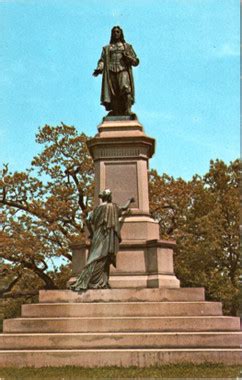 Roger Williams Park - Roger Williams Statue and the Muse of History ...