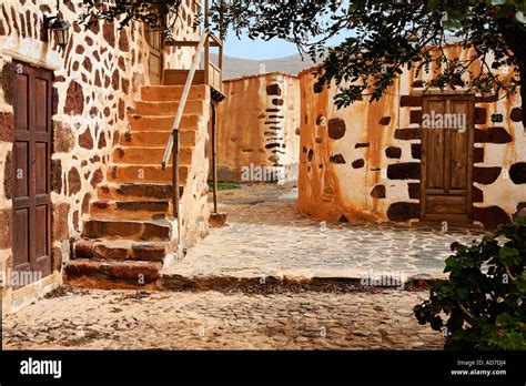 open air museum in Tefia Fuerteventura Kanarische Inseln Stock Photo ...