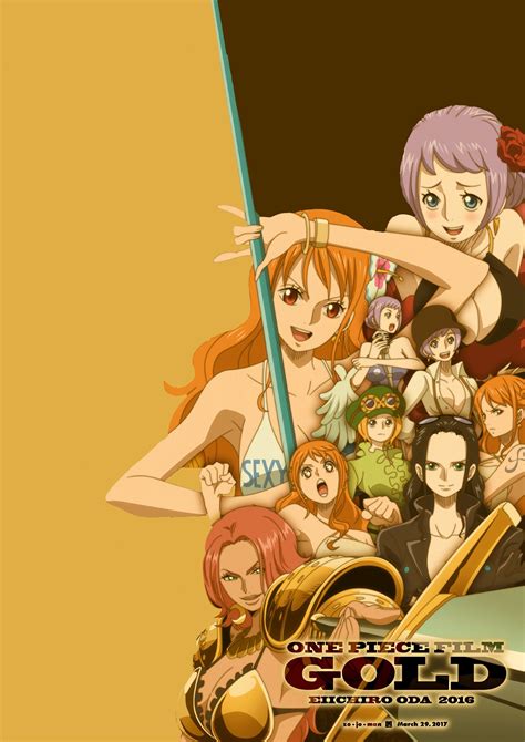 One Piece Film: Gold - Nami, Nico Robin, Carina, Baccarat & Koala (zo