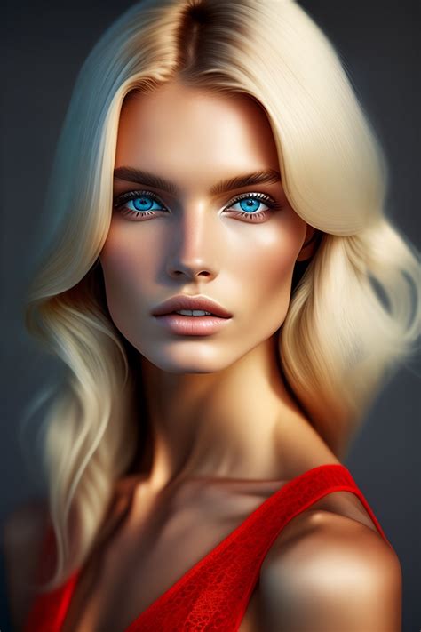 Lexica - Man thinspo blonde Russian model