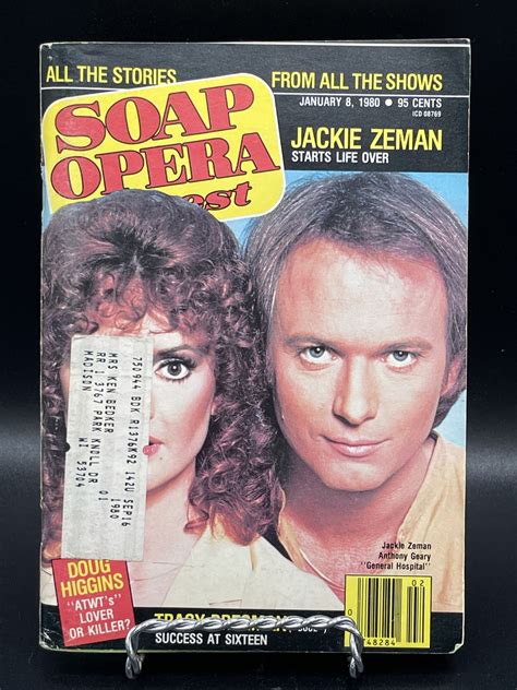 Soap Opera Digest Jan 8 1980 Anthony Geary Jackie Zeman Daytime TV | eBay
