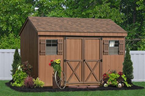 Backyard Wooden Sheds for Storage