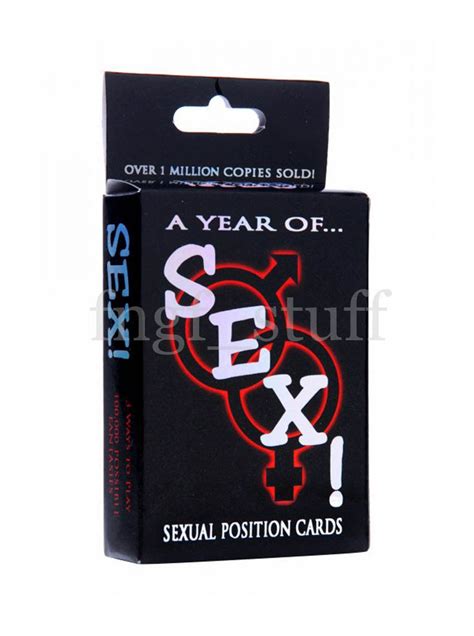 Amazon.com: A Year of Sex! Sexual Position Card Game Foreplay Fun Sex