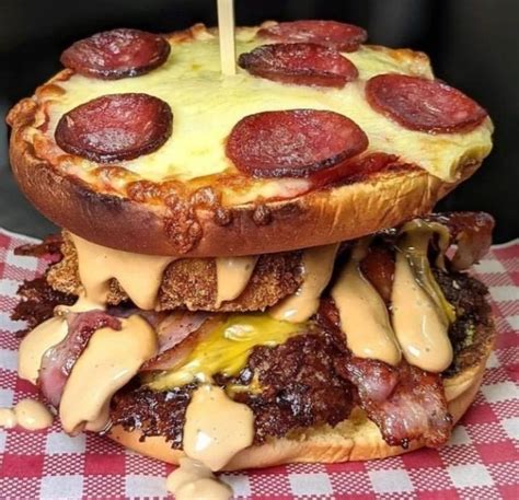 Pizza Burger: A Delicious Fusion of Pizza and Burger