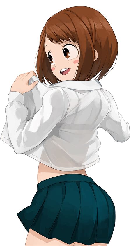 uraraka ochaco (boku no hero academia) drawn by hiroki_(yyqw7151
