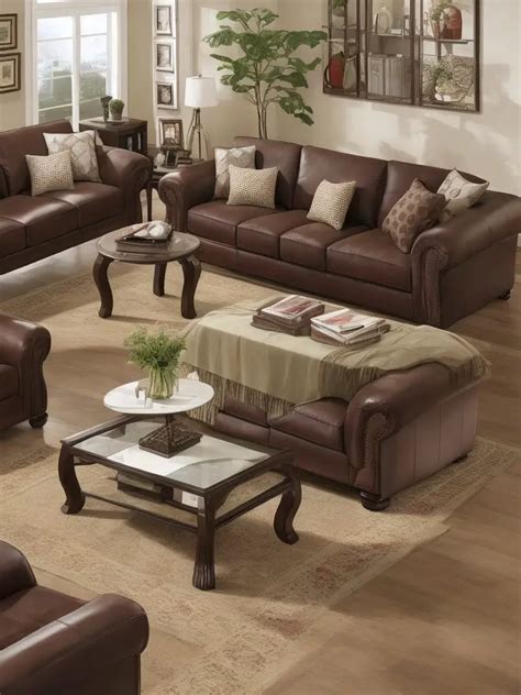 29 Stunning Living Room Decor Ideas With Brown Couch in 2024