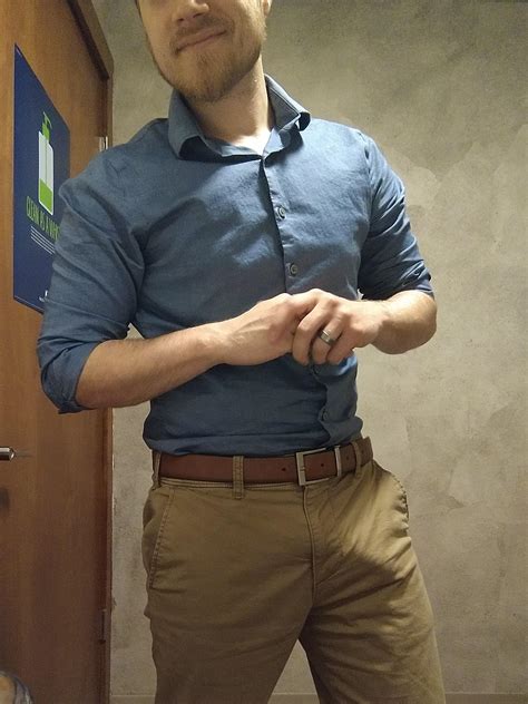 I walk up to your office desk to ask you if you have a contact for our