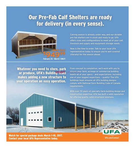 UFA Flyer February 16 to March 1