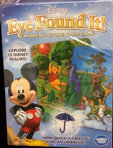 Disney Eye Found It!: Hidden Picture Card Game | Board Game | BoardGameGeek