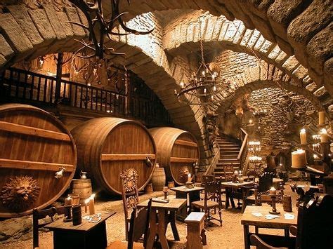 taverns | Tavern, Medieval houses