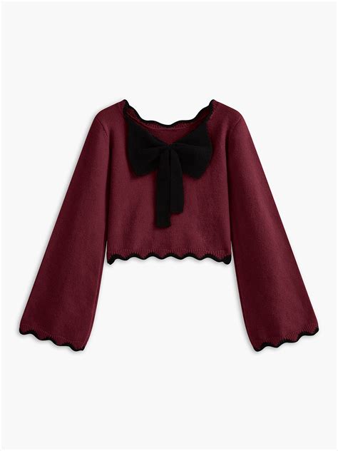 bow sweater women 10