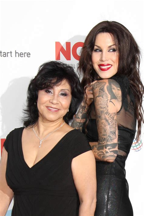 Katherine von Drachenberg, aka Kat Von D and Her mother She has a