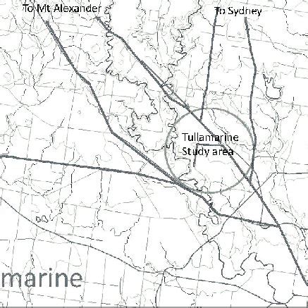 Plan of the Parish of Tullamarine 1856 (Victoria Map Shire Company 1892 ...