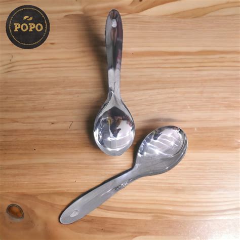 jual sendok centong stainless nasi sayur lauk pauk rice spoon kuah saji