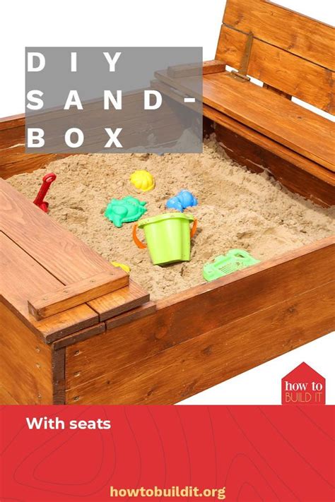How To Build A DIY Sandbox With Seats in 2024 | Diy sandbox ...