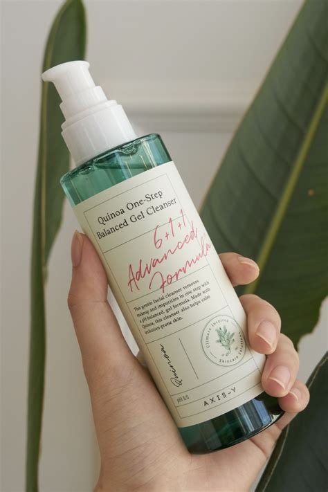AXIS-Y Quinoa One Step Balanced Gel Cleanser | Gel cleanser, Gentle ...