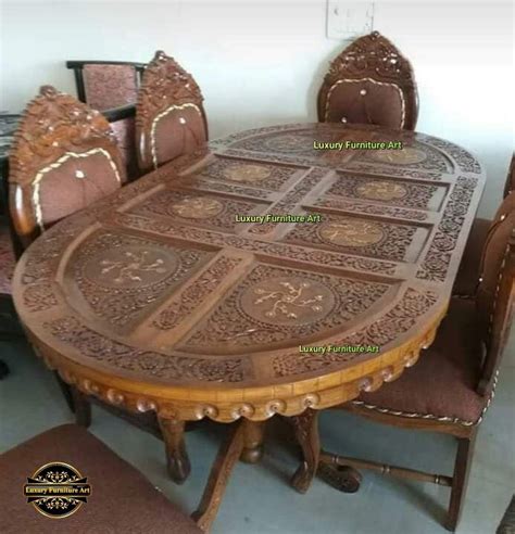 Sheesham Wooden Dining Table Set at best price in Saharanpur by Luxury ... 