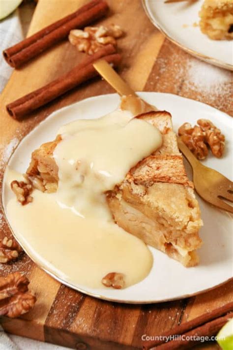 Crustless Apple Pie
