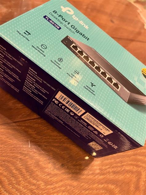 Original TP Link 5 Gigabit Network LAN Box, Computers & Tech, Parts ...