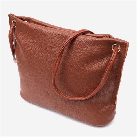 Сумка кросс-боди женская кожаная Vintage leather-22397 Коричневая – в ...