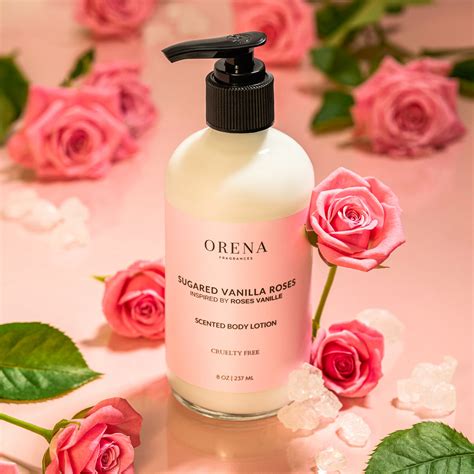 SUGARED VANILLA ROSES BODY LOTION – Orena Fragrances