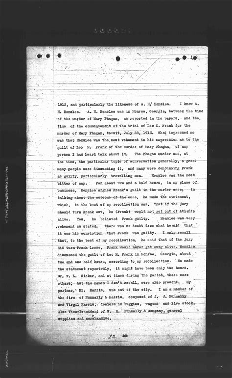 Georgia Supreme Court Case Files - Little Mary Phagan