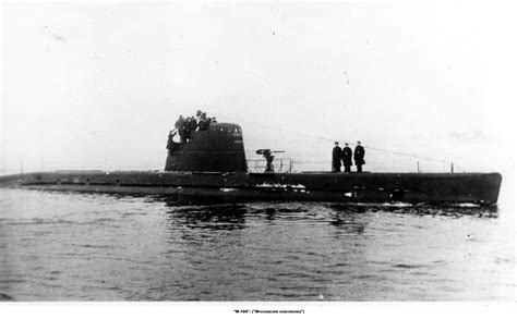 Фотографии малых подводных лодок типа "М" XII серии