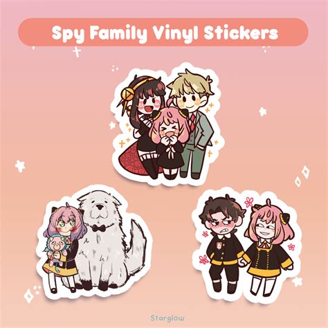 stickers whatsapp spy  family  nu brockett blog