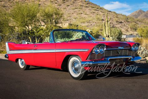 1958 PLYMOUTH BELVEDERE CONVERTIBLE