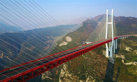 World's highest bridge opens to traffic in China - World - DAWN.COM