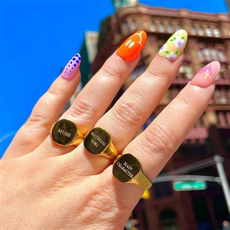 Tiktok Gold Rings - Etsy