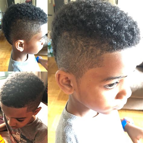 Faded sides will be the next step for the kids mohawk trend 14